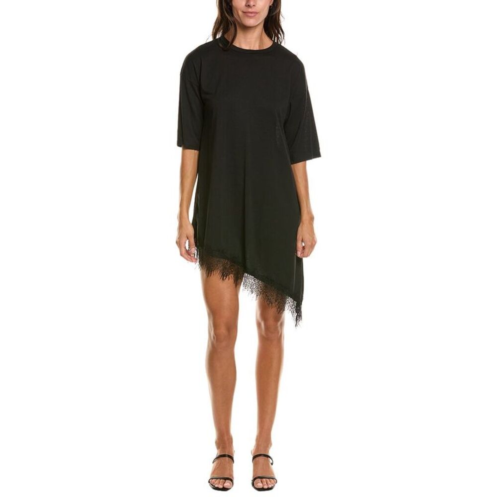 Abbey Womens  T-Shirtdress, Black